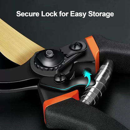 Pruning Shears with Non-Slip Handle Titanium Steel - 8 in.
