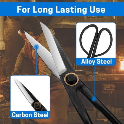Japanese Bonsai Shears-Long Handle Gardening Scissors for Bonsai Trimming, Bonsai Scissors