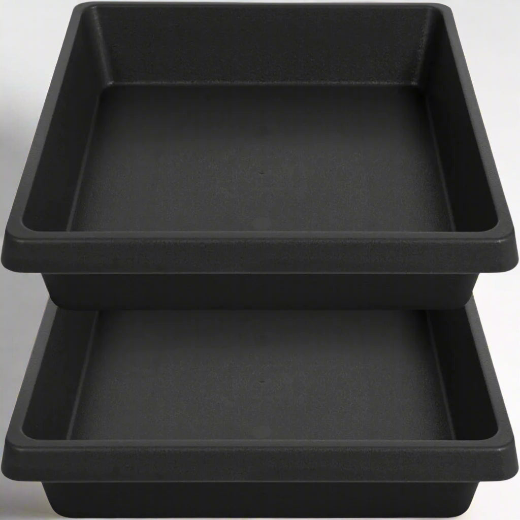2 Pack Square Bonsai Tray - 8 Inch