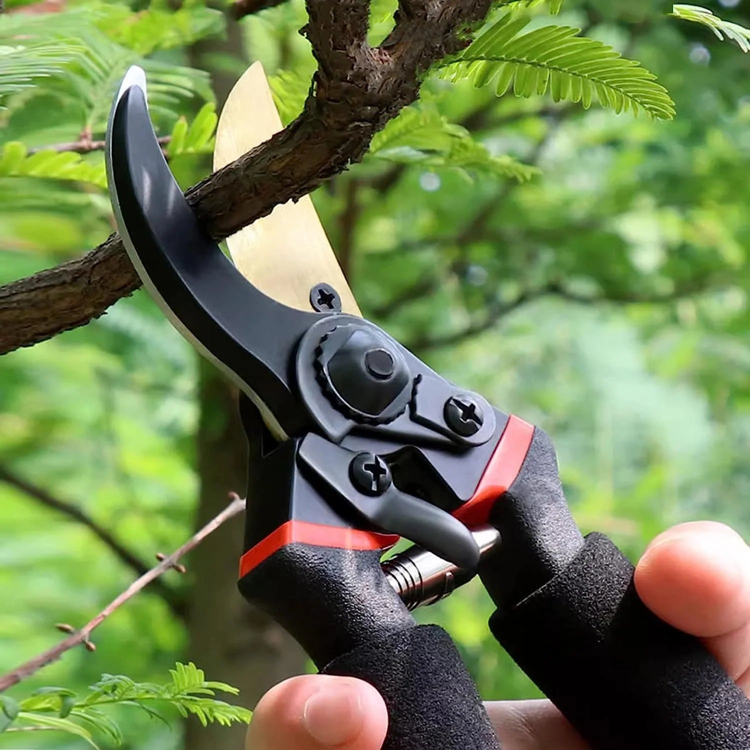Pruning Shears with Non-Slip Handle Titanium Steel - 8 in.
