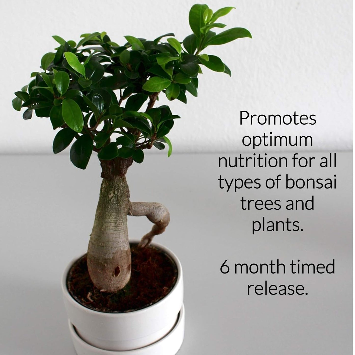 Bonsai Fertilizer Pellets |18-6-8 Slow Release Pellets for Seedlings, Mature Plants, All Tree Types | Multi-Purpose Blend & Gardening Supplies, No Fillers | 5.2 Oz Resealable Packaging